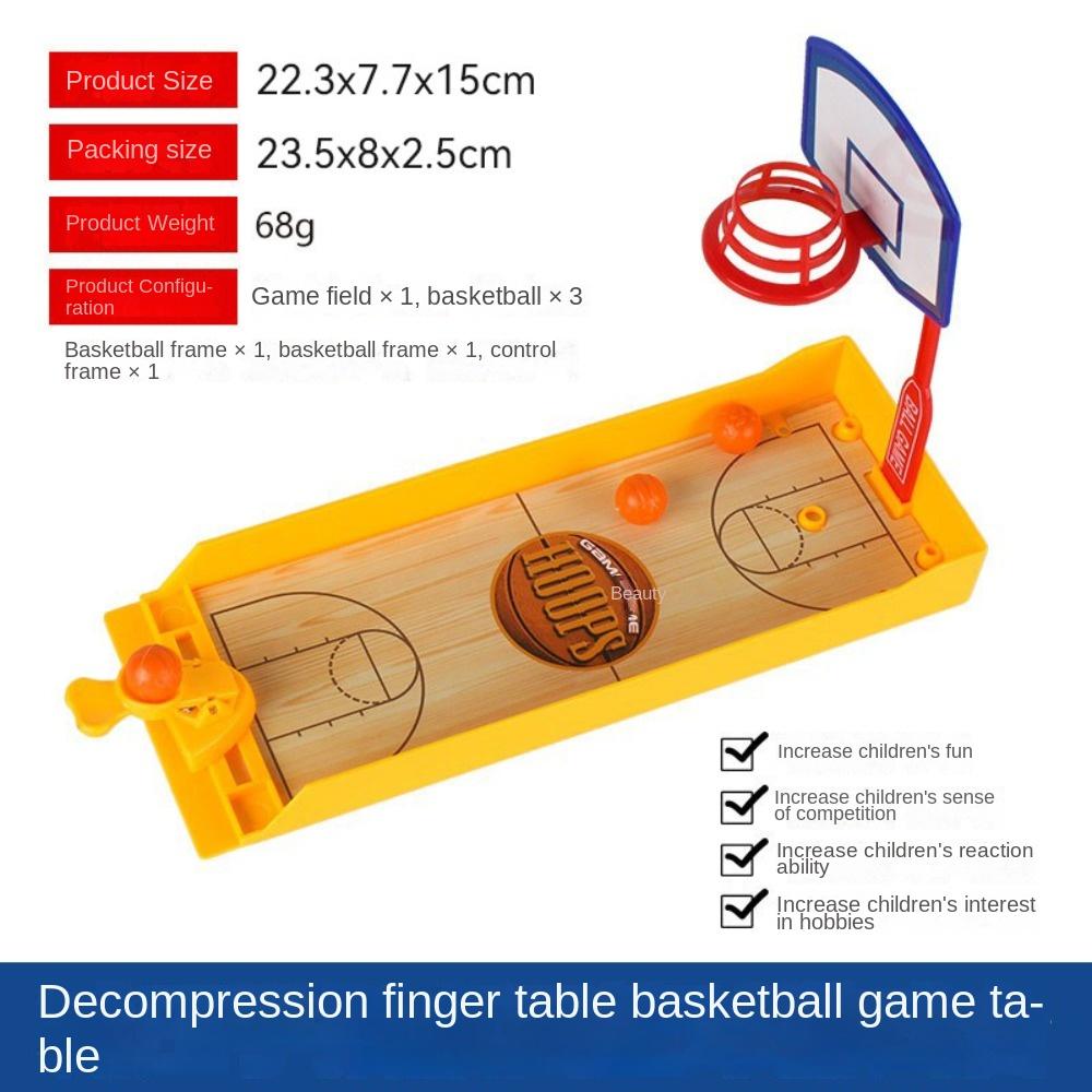 2 Player Desktop Basketball Game Shooting Sports Games Recreational Double Play Toy Interactive Mini Shooting Machine For Birthday Gift - Toys and Games 