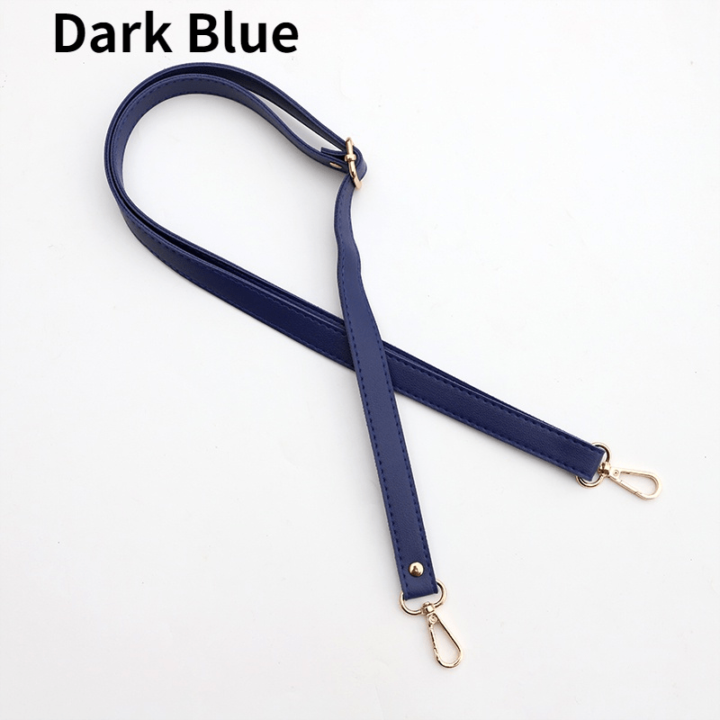 130CM Navy Crossbody Leather Shoulder Strap Replacement For Louis Vuitton  51.18