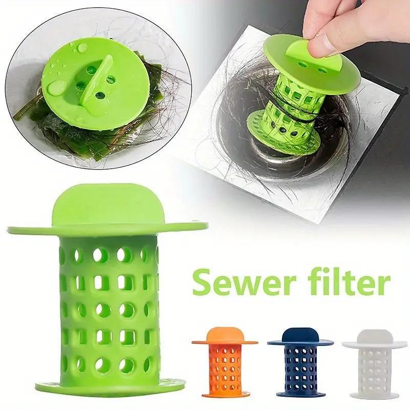 Hair Catcher Shower Drain Cover Hair Sink Filter Drain - Temu