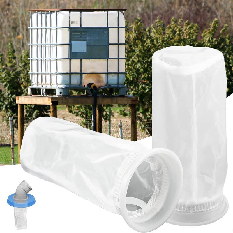 

2pcs Ibc Water Tank Nylon Filter - Perfect For Venting Ton Barrels, Rainwater Tanks & Garden Water Irrigation!