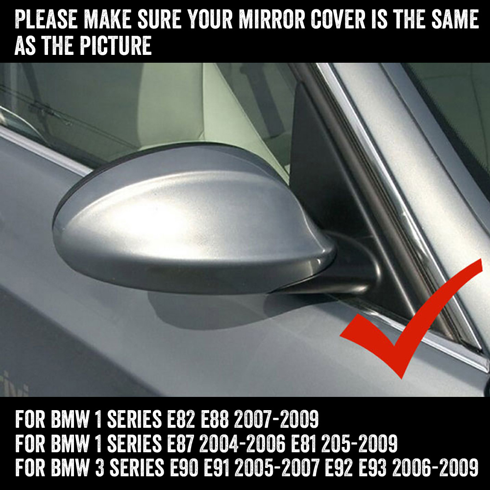 Kaufe Carbon Faser Auto Rückansicht Tür Flügel Spiegel Seite