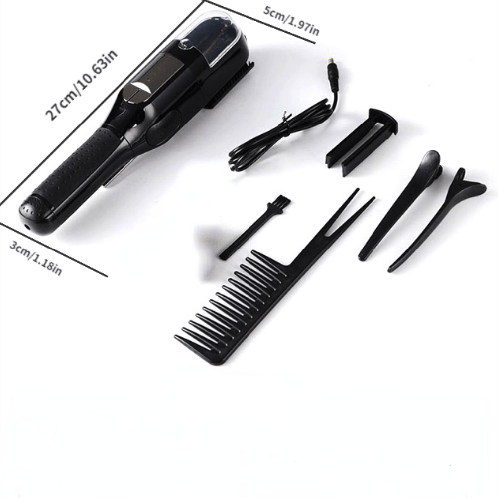 Split Ender Pro 2 Hair Breakage Tool Automatic Cut Split End Remover,  Trimmer for Broken, Dry, Damaged, Brittle and Frizzy Split Ends, Men &  Women Healthy Beauty Personal Care - Black