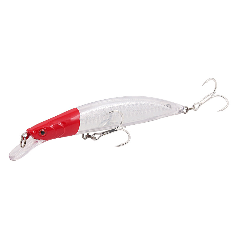 Bionic Minnow Fishing Lure Reinforced Double Hook Ringing - Temu