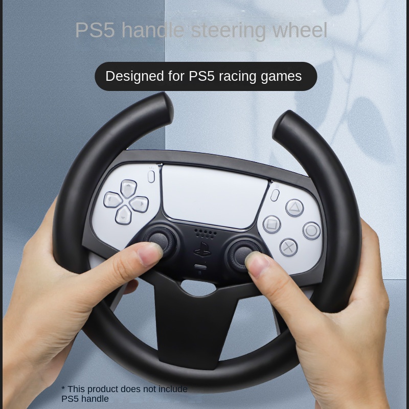 Steering Racing Wheel Joypad Grip Pour PS5 Controller - Temu Belgium
