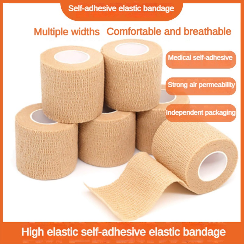 Versatile Self Adhesive Bandages Cohesive Sports Tape Roll - Temu