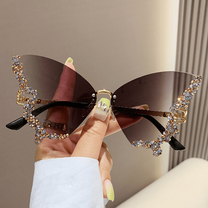 Butterfly store shaped sunglasses