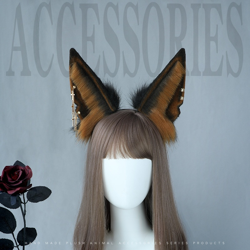 Handmade Cat Ears Cosplay,animal Headbands, Fox Wolf Animal Ears, Costume  Headwear Halloween Costume