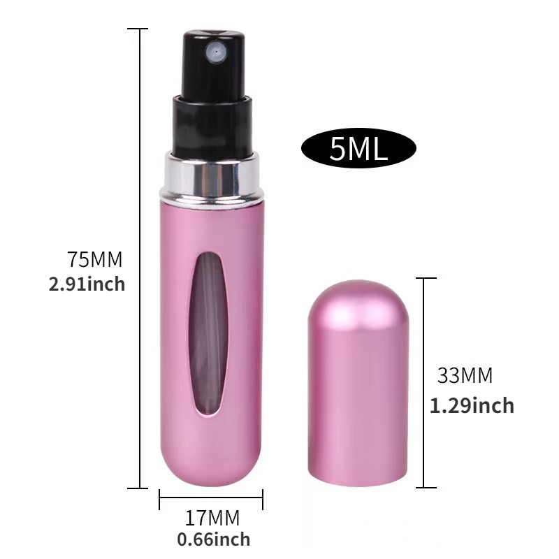 Perfume Refill Bottle Portable Mini Refillable Spray Jar - Temu