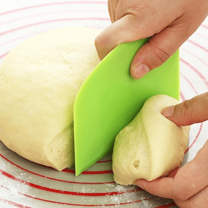 Silicone Dough Scraper Dough Cutter Pastry Chopper Baking - Temu