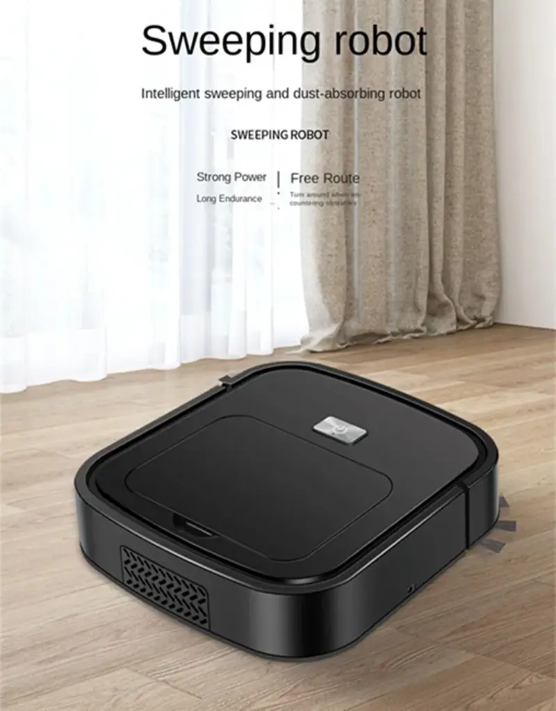 portable household intelligent cleaning robot suction sweeping mopping three in one sweeping cleaning machine vacuum cleaner dust collector a suction machine details 0