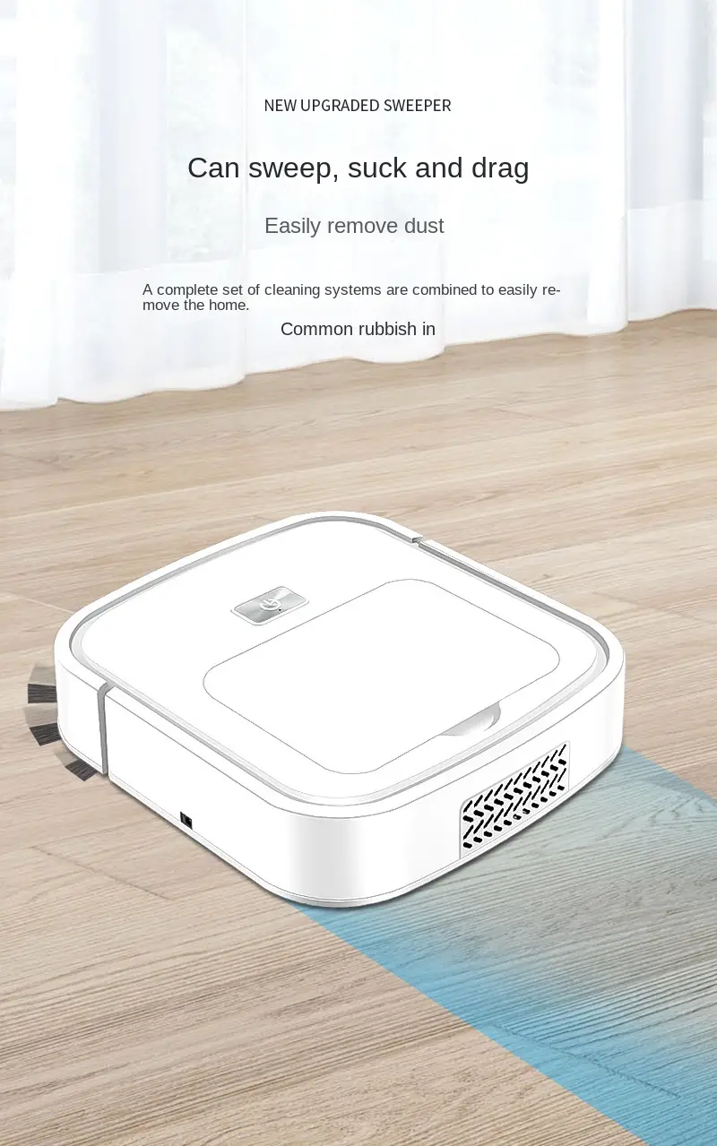 portable household intelligent cleaning robot suction sweeping mopping three in one sweeping cleaning machine vacuum cleaner dust collector a suction machine details 3
