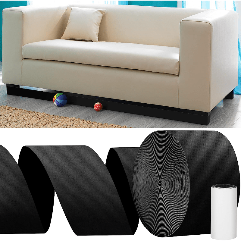 Under Couch Blocker,Adjustable Toy Blocker for Under Couch,Stop Things from Going Under Couch Sofa Bed Furniture