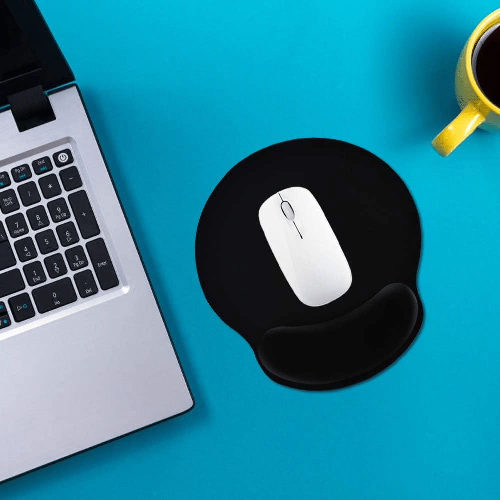9 Pack Mouse Pad Ergonomic Mouse Pad with Gel Wrist Rest Support Memory  Foam Mouse Pad Non Slip PU Base Pain Relief Mousepad for Computer Laptop  Home