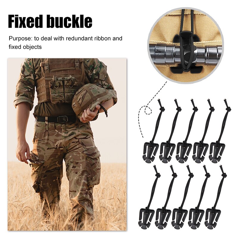 10Pcs Mini Hanging Buckle, Metal Spring Backpack Clasps Carabiners