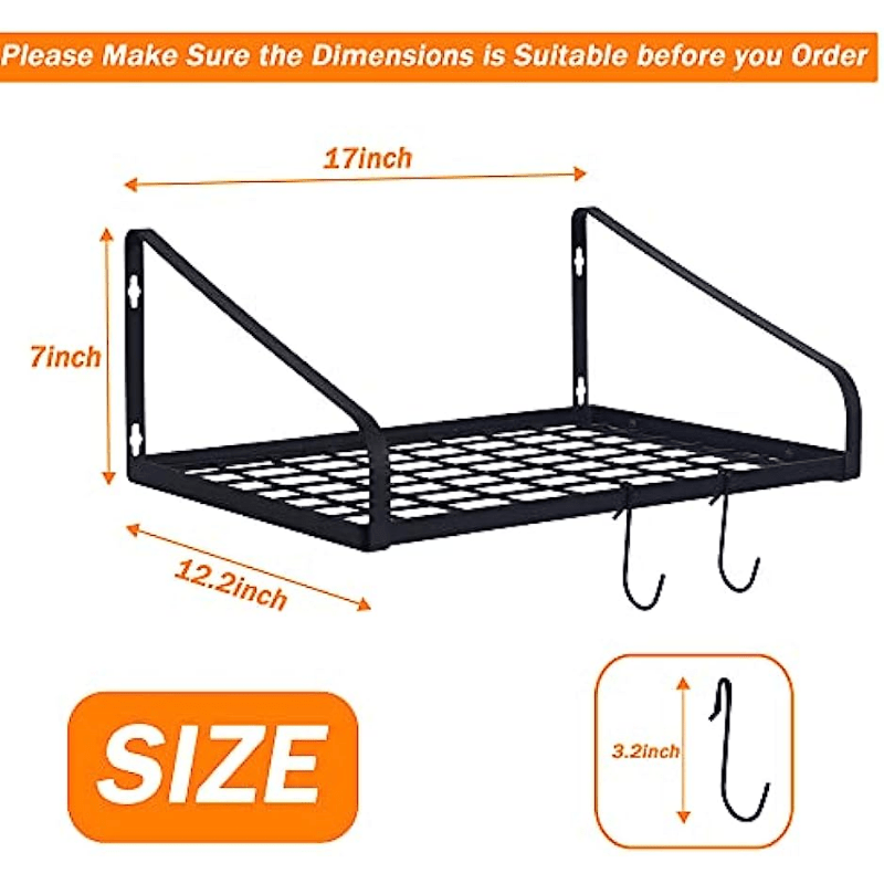 set di 3 supporti da parete autoadesivi per coperchi di pentole e padelle,  per la parete - Così la tua casa diventa un'oasi di benessere