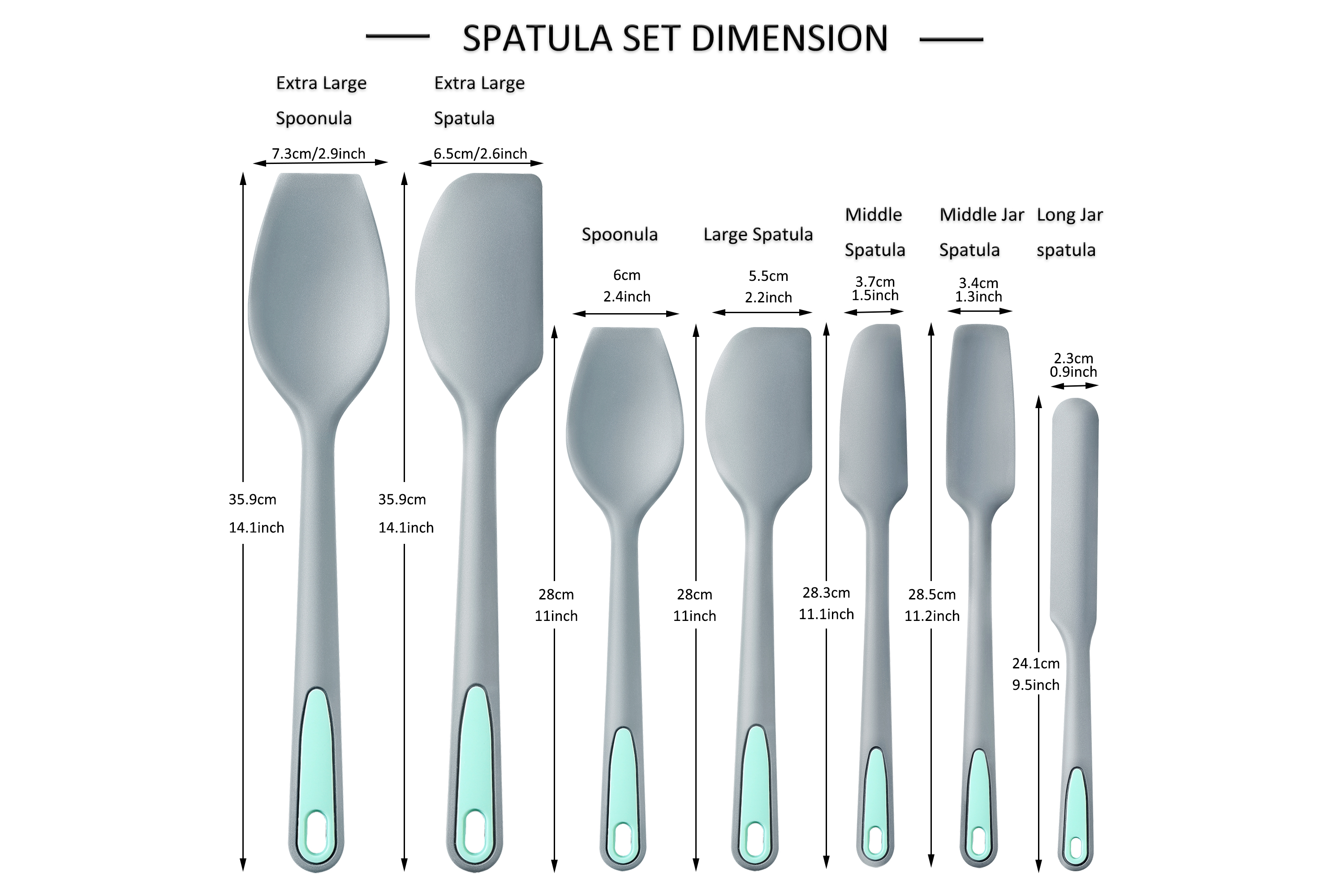 Silicone Spatula Set, Spatula With Ergonomic Handle, Heat-resistant Spatulas,  Non-stick Spatulas With Stainless Steel Core, Kitchen Utensils, Apartment  Essentials, College Dorm Essentials, Ready For School, Back To School  Supplies - Temu