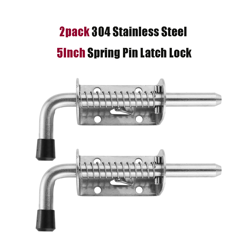 304 Stainless Steel Spring Pin Latch Lock Assembly Doors - Temu
