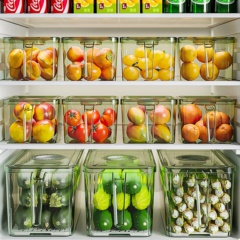 Household Kitchen Vegetable Fruit Refrigerator Storage - Temu