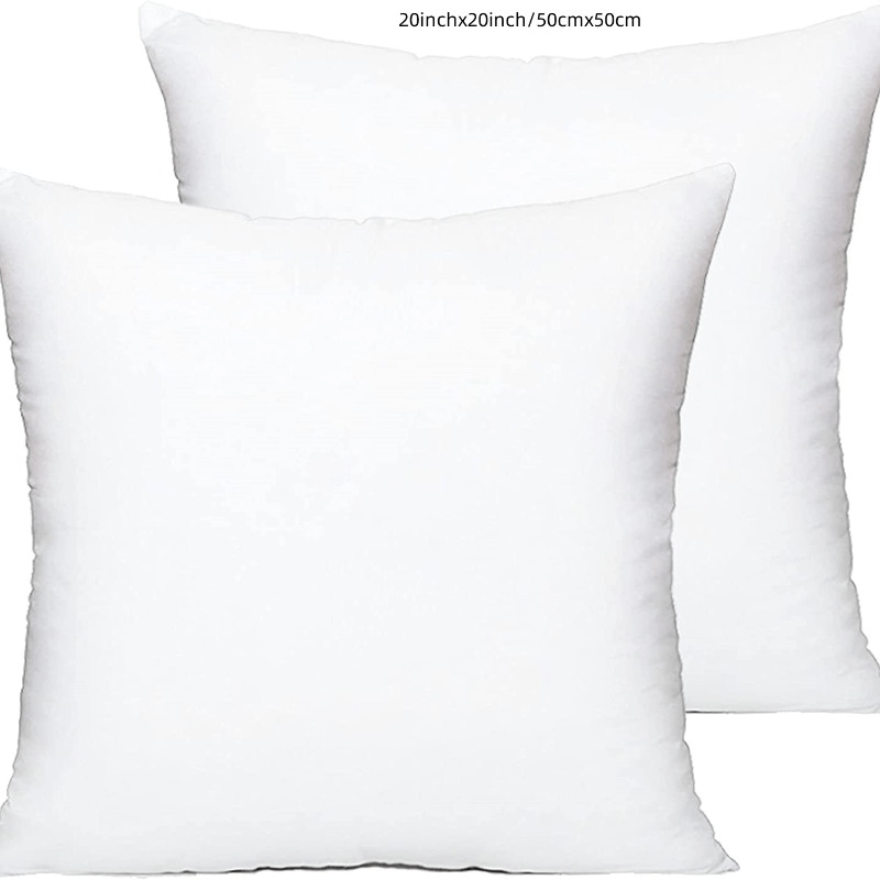 1 Pieza De Insertos De Almohada Blanca Núcleo De Almohada - Temu