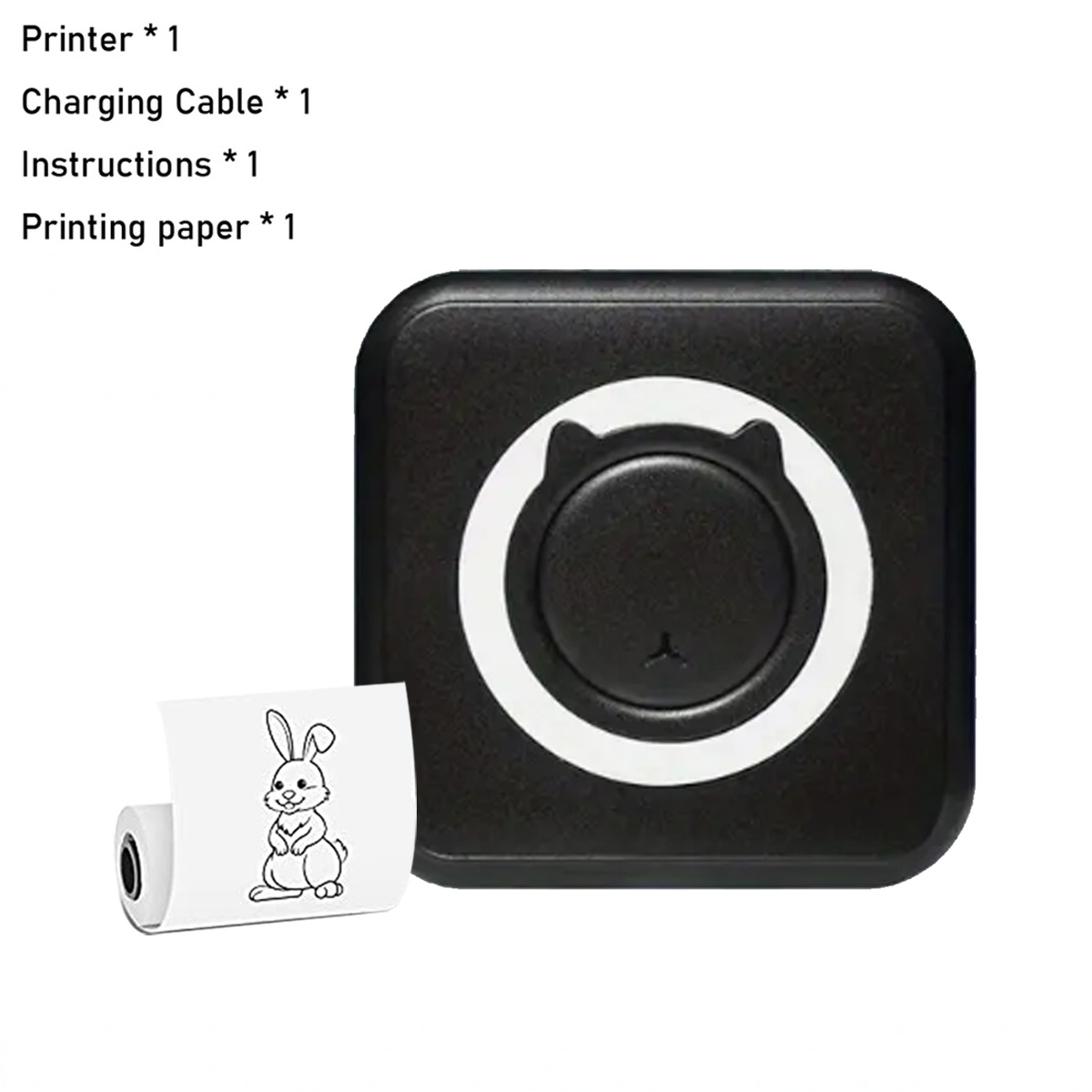 Mini Drucker Tragbarer Taschendrucker Tintenloser Fotodrucker Für  Drahtlosen Drucker Für IOS/Android Smartphone - Temu Switzerland