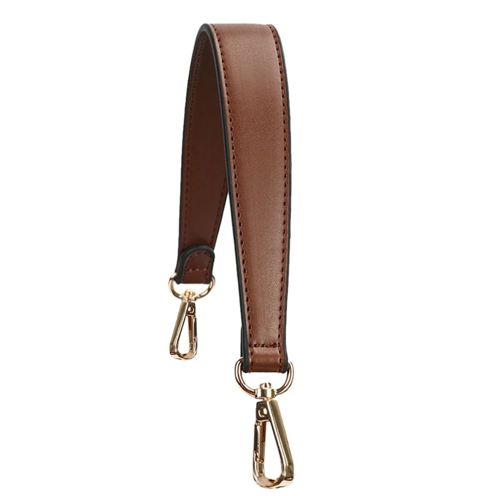 35cm Leather Bag Strap High Quality Handbags Handles For Handbag Short  Purse Strap Golden Buckle Replacement Bag Belt Band Parts - AliExpress