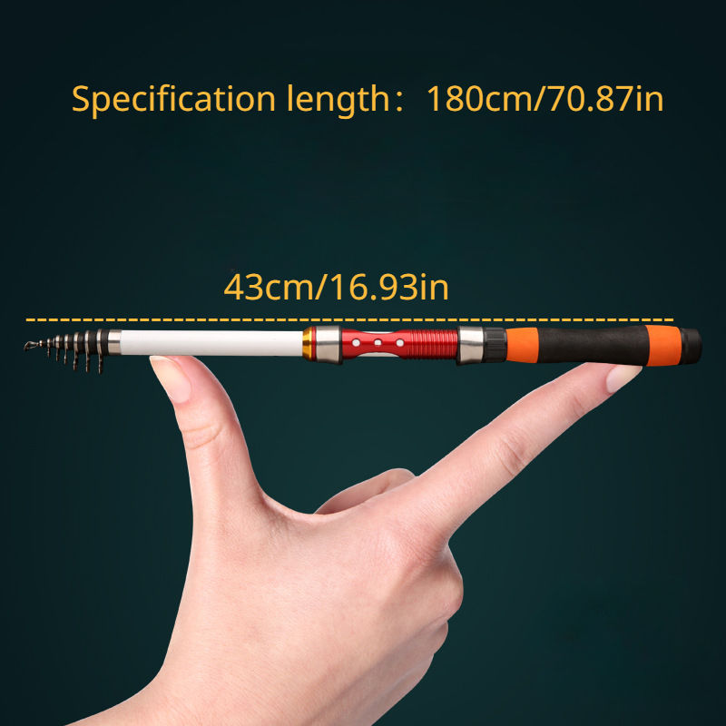 Carbon Material Pen Pole Hard tail/soft tail Telescopic fishing