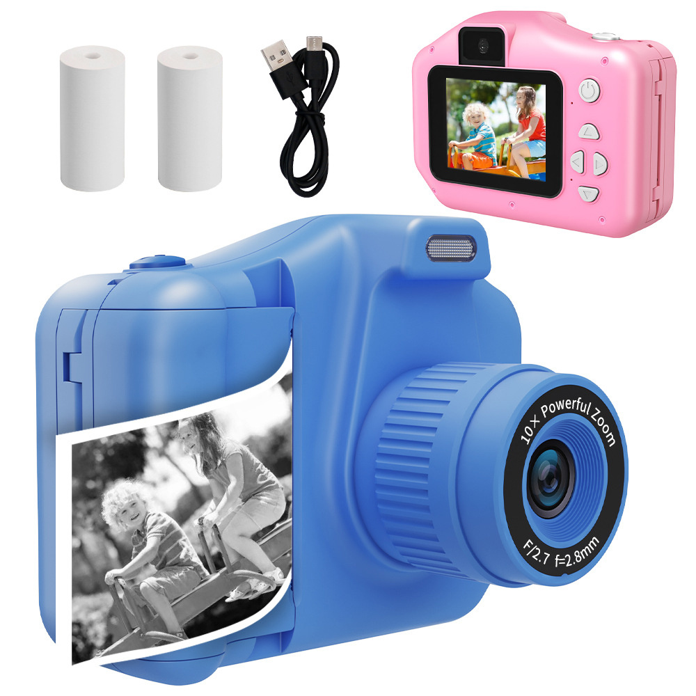 Mini caméra numérique avec jeux intégrés pour enfant et bébé, caméscope de  vidéo pour fille et garçon de bas âge, jouet, idée de cadeaux  d'anniversaire et noël, 1080P, 2000W