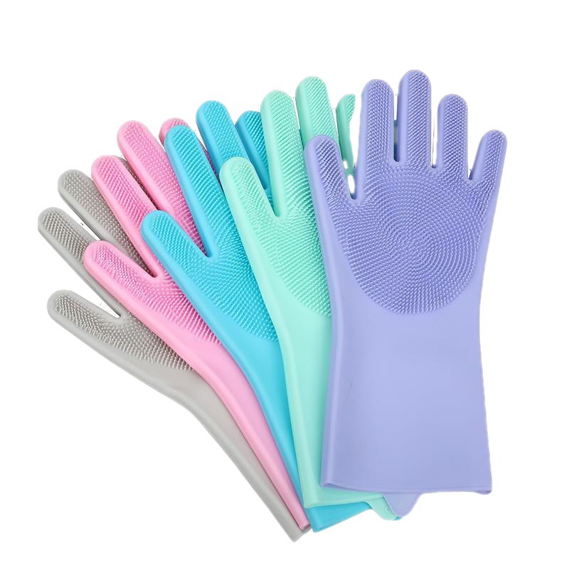 Kitchen Silicone Dishwashing Gloves Housework Cleaning - Temu