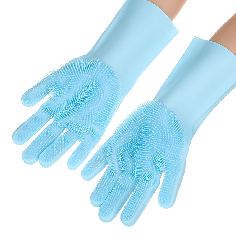 Kitchen Silicone Dishwashing Gloves Housework Cleaning - Temu