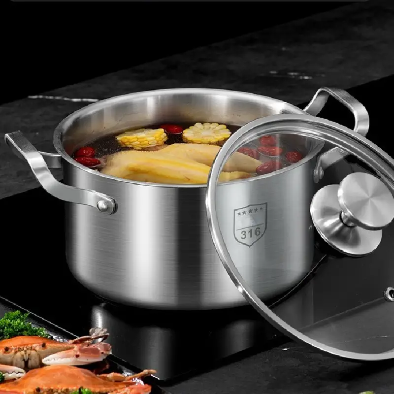 Stainless Steel Sauce Pan With Lid - Induction, Gas, And Electric Cooktop  Compatible - Perfect For Steaming And Cooking - Kitchen Essential - Temu