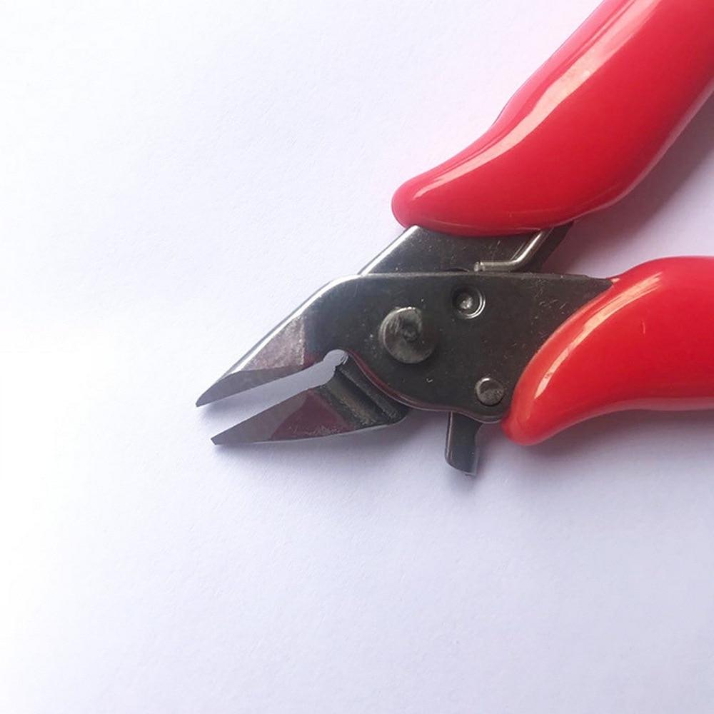 3.5 Inch Diagonal Pliers Small Soft Cutting Electronic Pliers Mini Wire  Cutters Wire Insulated Rubber Handle Model Hand Tools