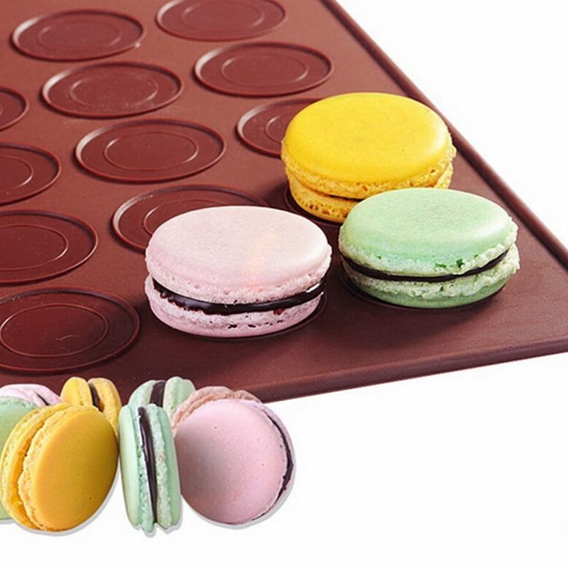 Silicone Macaron Baking Mat For Bake Pans Macaroon Pastry - Temu