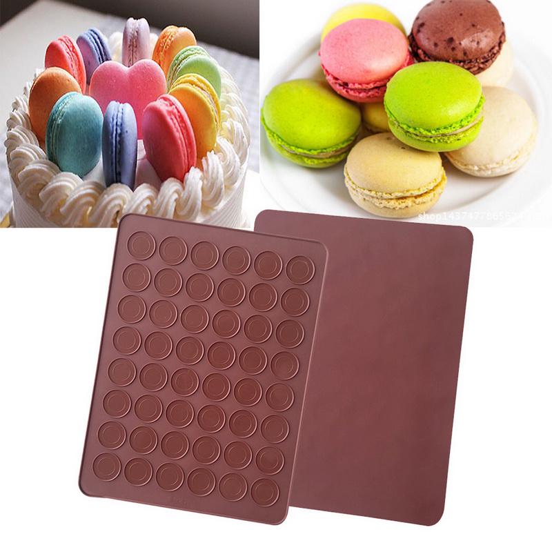 Silicone Macaron Baking Mat For Bake Pans Macaroon Pastry - Temu