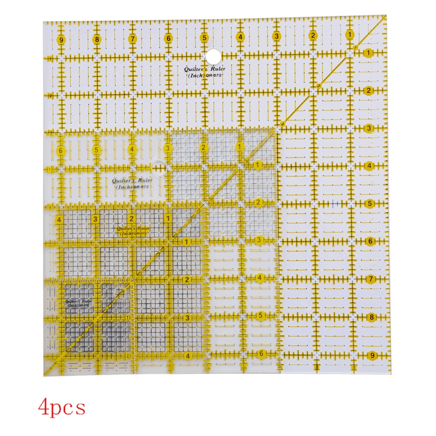 Fiskars Square Sewing Ruler – 2.5” x 2.5”