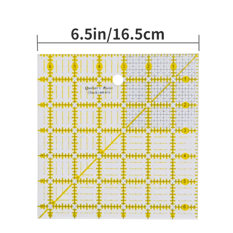 Acrylic Quilters Ruler 2.5 4.5 6.5 And Square Rulers - Temu Austria