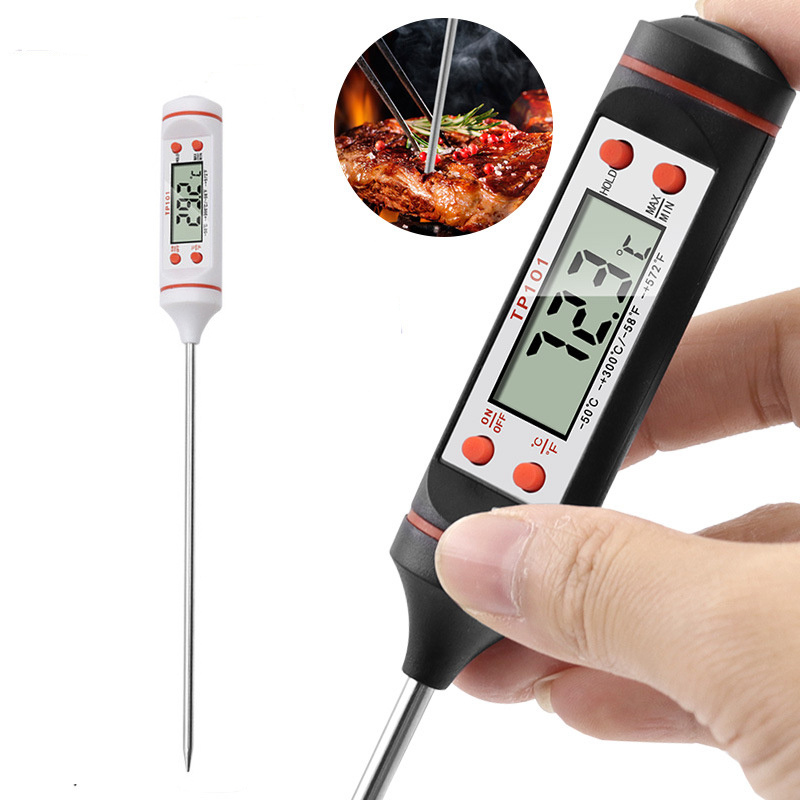 Digital Thermometer Termometer Masak Meat Thermometer Cake Thermometer  Termometer Cake Termometer Daging BBQ Probe | Shopee Malaysia