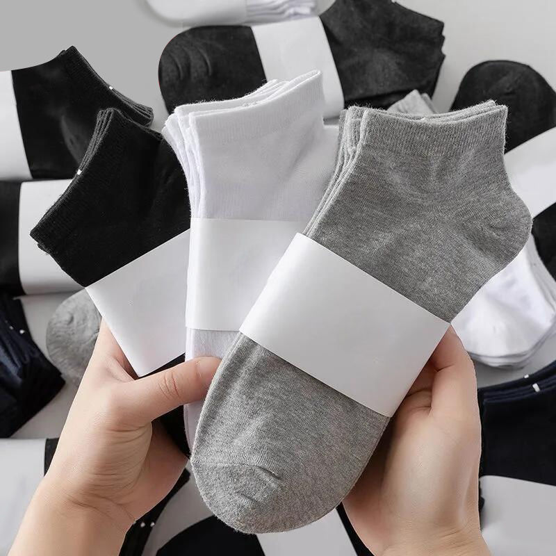 10 Pairs Moisture Wicking Short Socks - Keep Feet Dry All Day