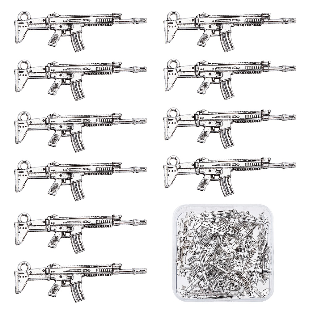 Shop CRASPIRE Gun Nail Charms 32Pcs 4 Style 3D Nail Charms with