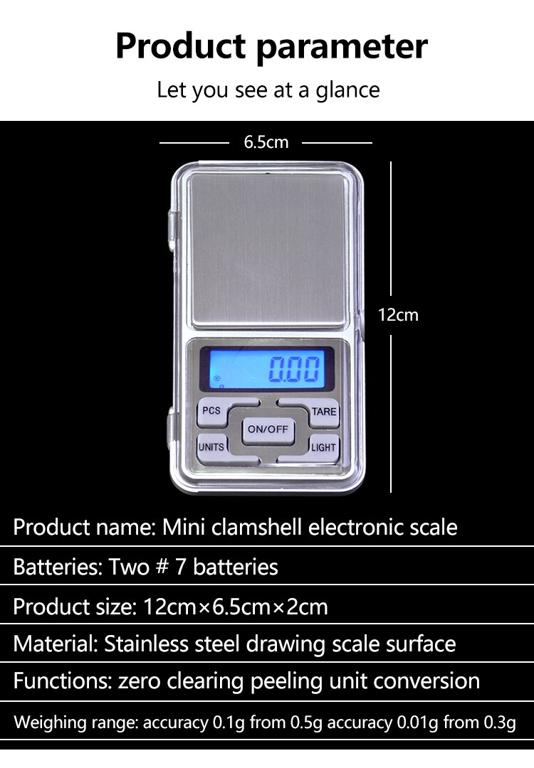 Fuzion Báscula digital de gramos con 2 bandejas, báscula de joyería pequeña  de 17.64 oz/0.00 oz, 6 unidades de gramos, báscula digital de peso gramo y