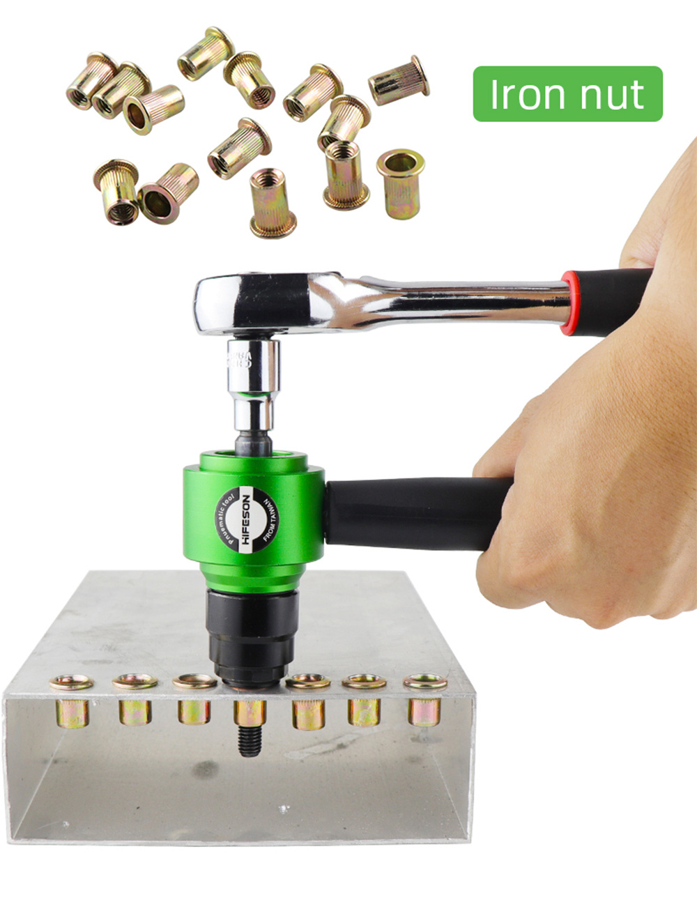Electric Gun Adapter Rivet Bit Manual Rivet Nut Drill Temu