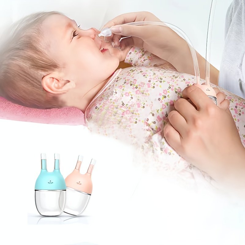 Mouche bébé professionnel - seringue nasale BUYOO pour nettoyer et irriguer  le nez du nourrisson. Rinçage sans douleur grâce à l'embout d'aspiration  confortable et réutilisable - 2 pcs (10 ml) : 