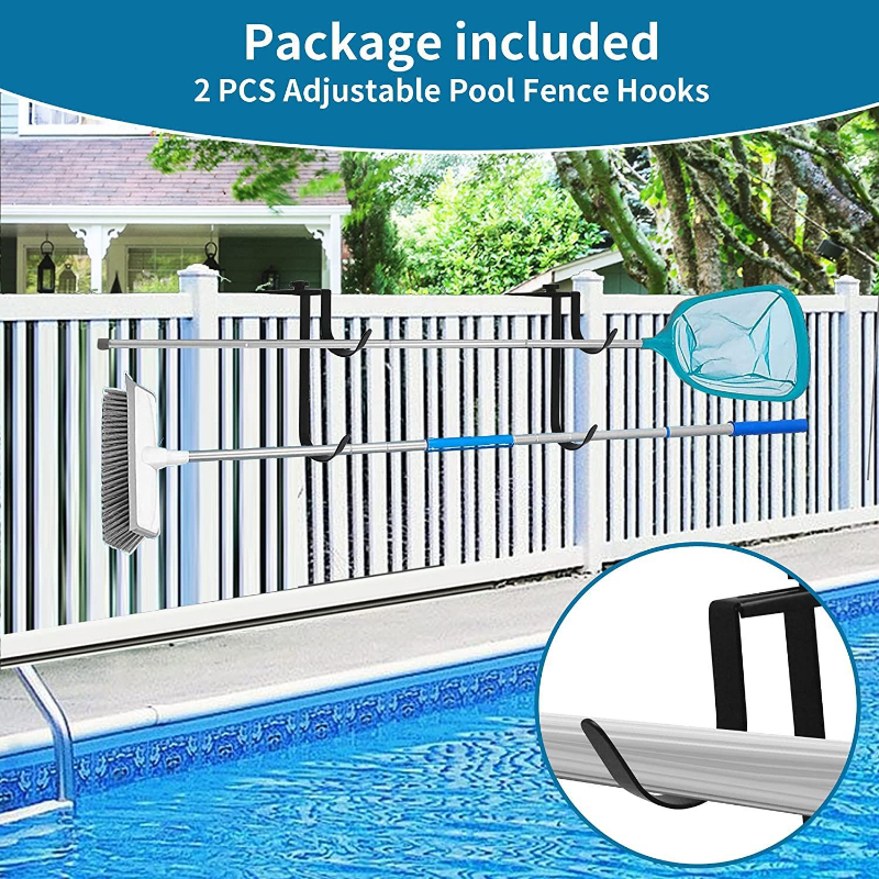 Adjustable Swimming Pool Pole Hook Swimming Pool Fence - Temu