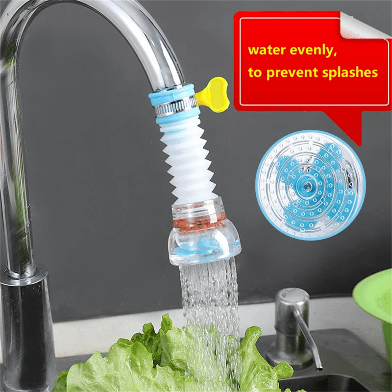 Water Filter Faucet Bathroom Sink - 3Pcs Water Filter for Sink Bathroom  Faucet Extender Kitchen Sink Water Filter - 360° Adjustable Shower Head  Filter