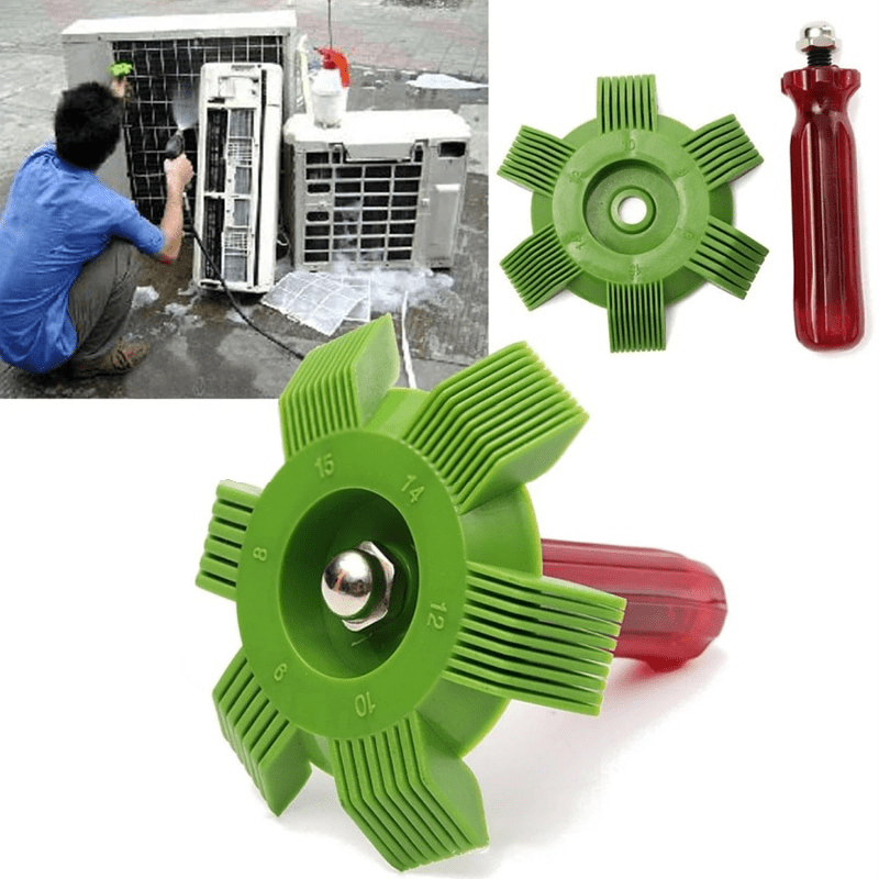 Klimaanlage Fin Kamm Kondensator Reinigungskamm Fin Bürste Für Klimaanlage  Schaufelkühlung Aufrichtung Reinigungswerkzeug Von 1.149,93 €