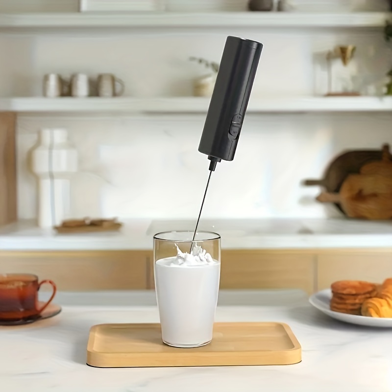 Portable Handheld Electric Milk Frother And Foam Maker - Perfect For  Coffee, Lattes, And Cappuccinos - Temu