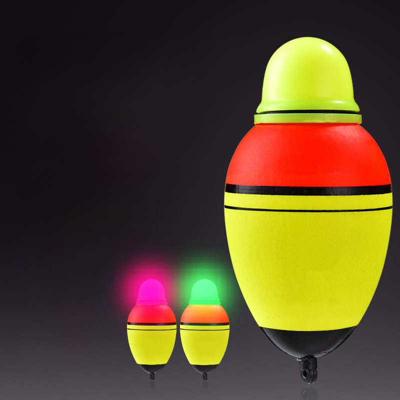 1pc Electronic Big Belly Spherical Float, Far Throwing Luminous Floating  Bobber For Sea Fishing