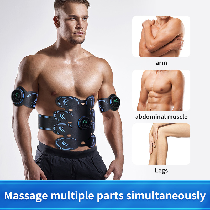 Massage Muscle Stimulator Slimming Belt Back Massager Electric
