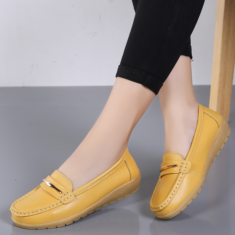 Lemon colour store shoes