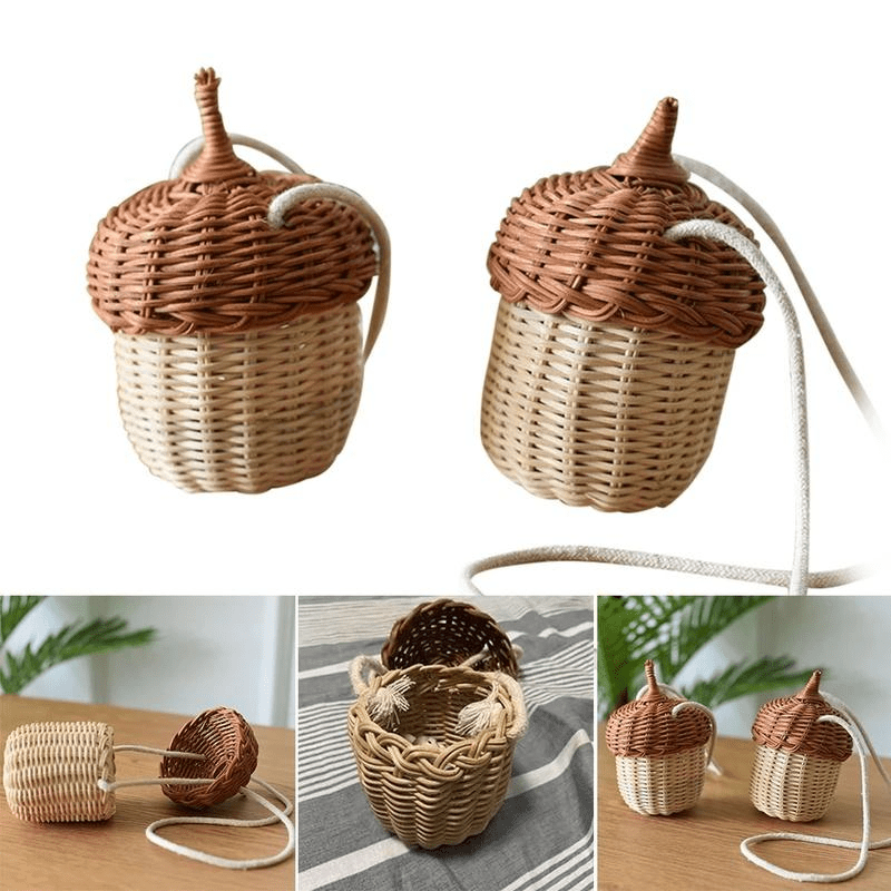 Acorn basket bag