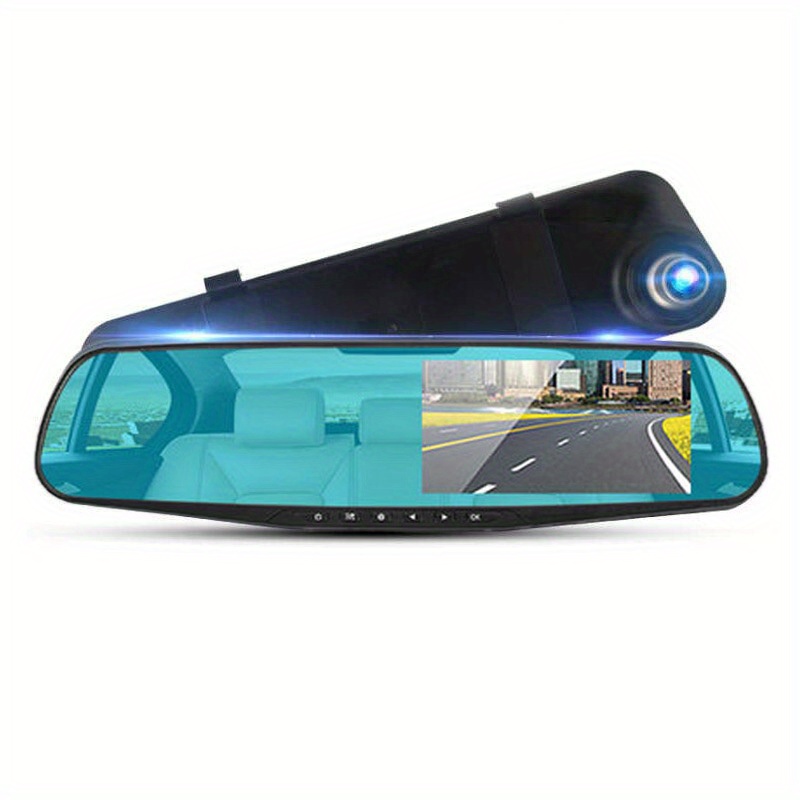 Vehicle Blackbox DVR 4.3 Inch Full HD 1080P, Mirror Car Camera